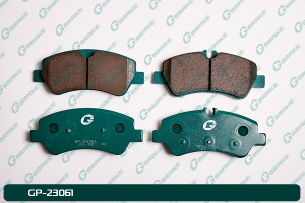 картинка Колодки дисковые GP-23061 G-BRAKE от интернет-магазина "АВТОИМПЕРИЯ", 